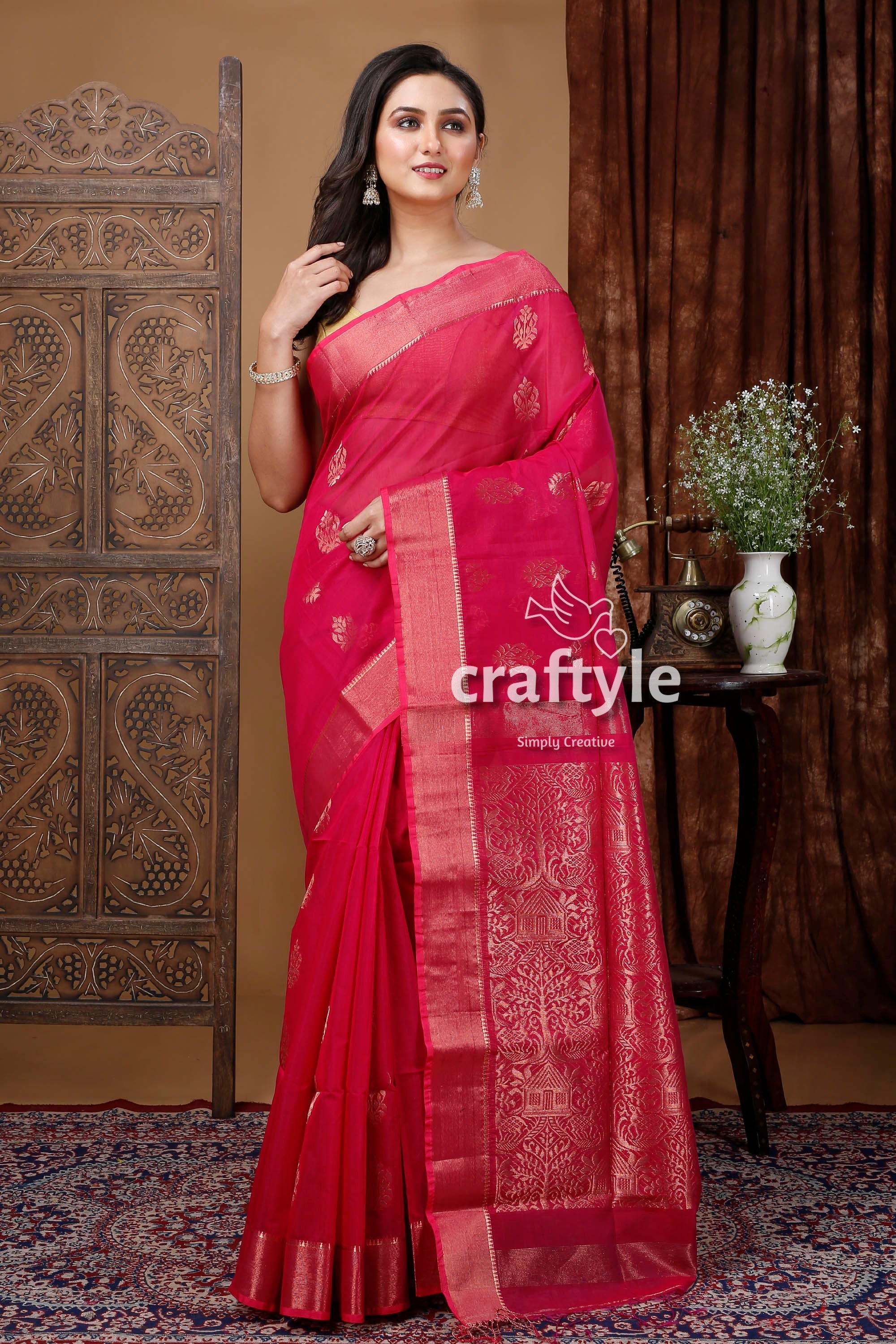 Ethnic wear saree best sale