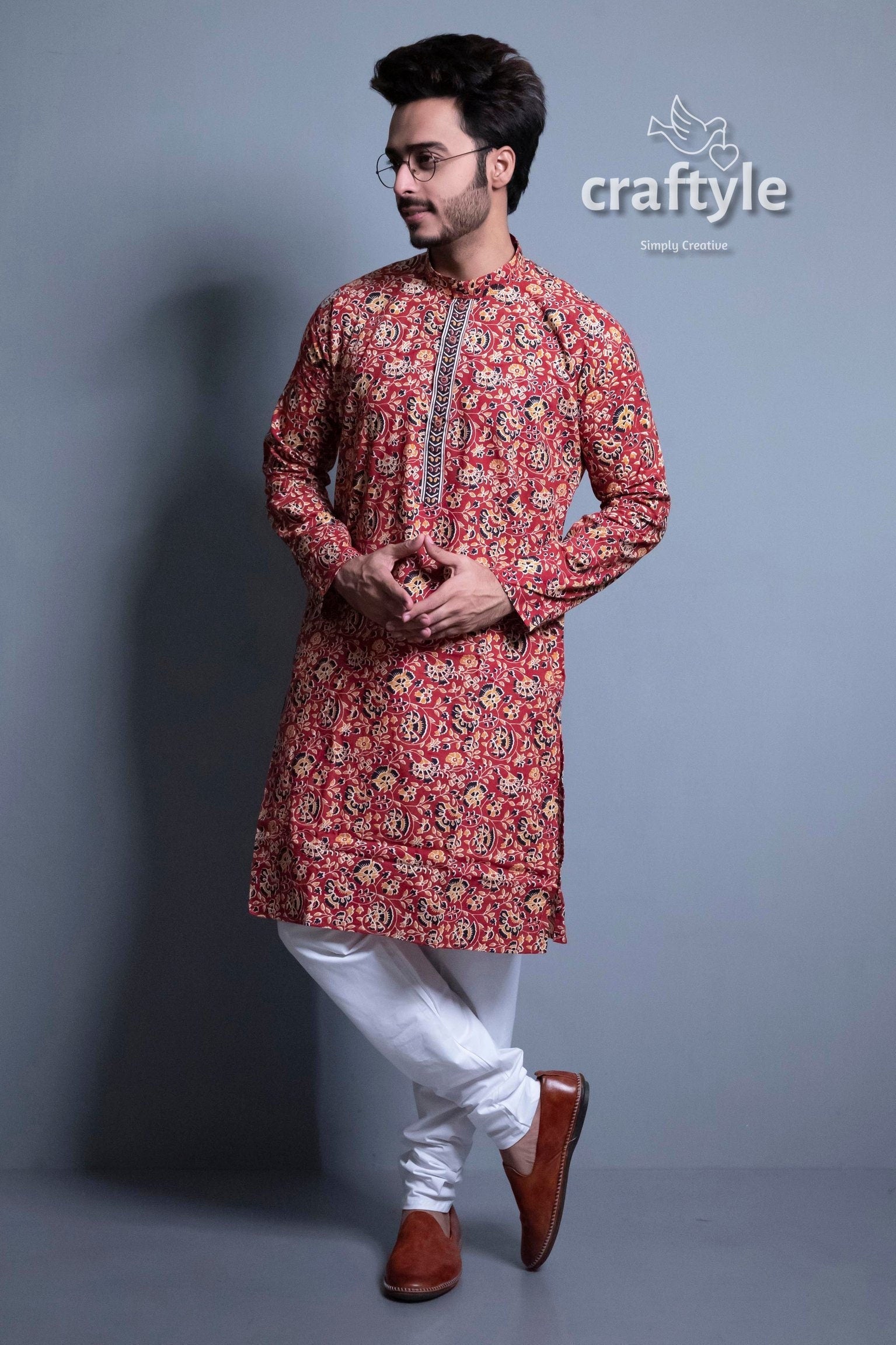 Kalamkari punjabi dress hotsell